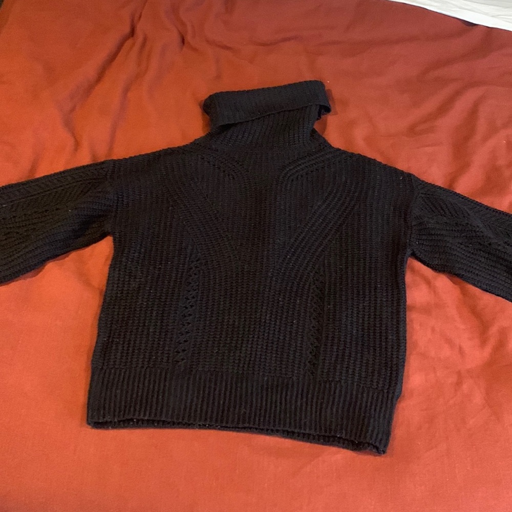 Small Black Topsjop Knit Sweater